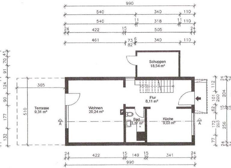 Reihenendhaus zum Kauf 359.900 € 4 Zimmer 117 m² 256 m² Grundstück Tenever Bremen 28325