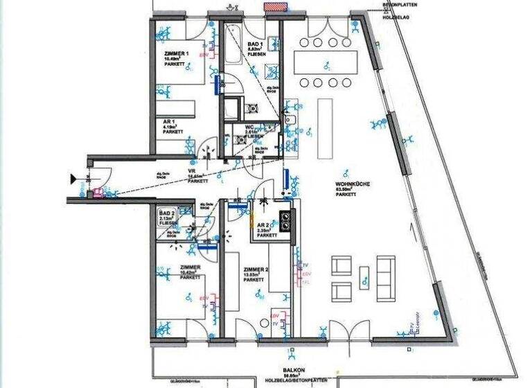 Wohnung zum Kauf 690.000 € 4 Zimmer 135 m² 3. Geschoss Tulln an der Donau 3430