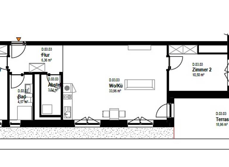 Wohnung zum Kauf provisionsfrei 598.590 € 3 Zimmer 82,5 m²<br/>Wohnfläche Dachgeschoss, 3.<br/>Geschoss ab sofort<br/>Verfügbarkeit Falkensee 14612