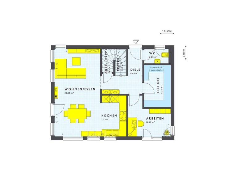Einfamilienhaus zum Kauf provisionsfrei 479.590 € 5 Zimmer 142 m² 800 m² Grundstück Frankenberg Frankenberg/Sachsen 09669