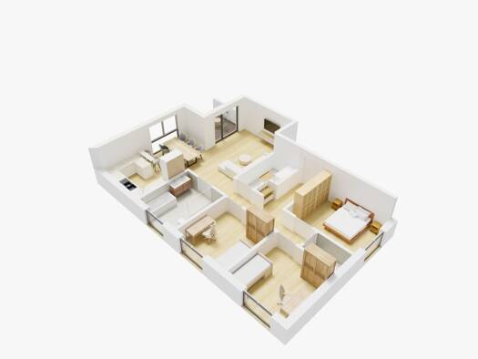 Wohnung zur Miete - Erstbezug 1.650 € 4 Zimmer 115 m² Geschoss 1/3 frei ab 15.01.2027 Ahornweg 6 Nörvenich Nörvenich 52388