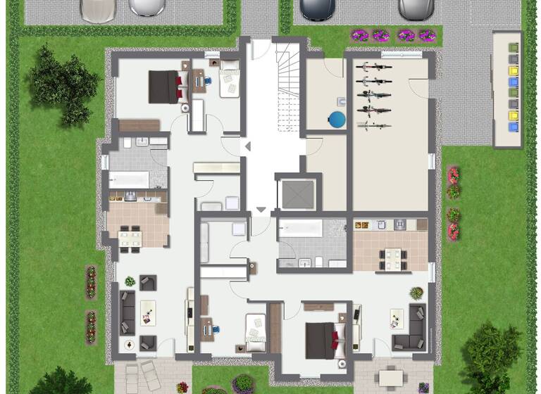 Wohnung zur Miete - Erstbezug 1.248 € 3 Zimmer 78 m² Bad Doberan 18209