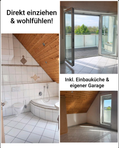 Wohnung zur Miete 1.250 € 3,5 Zimmer 119 m² Geschoss 2/3 Maudach / Stadtbezirk 421 Ludwigshafen am Rhein 67067