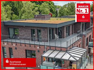 Penthouse zum Kauf 579.000 € 3 Zimmer 127,3 m² 2. Geschoss Wilhelmshaven 26384