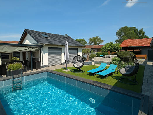 Villa zum Kauf 489.000 € 3 Zimmer 110 m² 430 m² Grundstück Am Kinzigsee 1 Langenselbold 63505