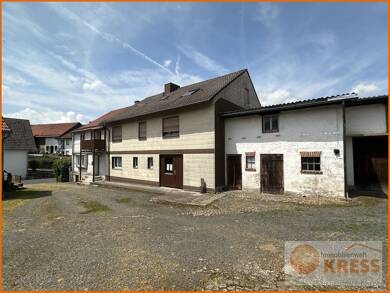 Bauernhaus zum Kauf 250.000 € 11 Zimmer 200 m² 4.000 m² Grundstück Gundhelm Schlüchtern 36381