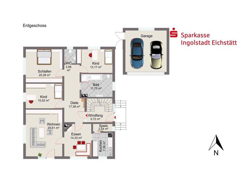 Mehrfamilienhaus zum Kauf 730.000 € 9 Zimmer 247 m² 1.410 m² Grundstück frei ab sofort Heinrichsheim Neuburg 86633