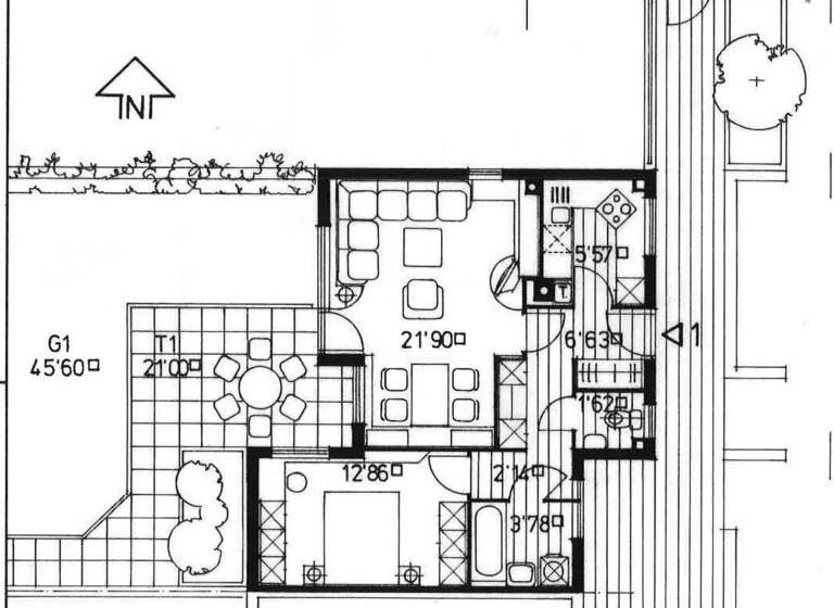 Wohnung zur Miete 1.040 € 2 Zimmer 55 m² Mödling 2340