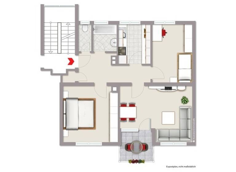 WG-Zimmer zum Kauf 228.000 € 3 Zimmer 66 m² 2. Geschoss frei ab 01.07.2026 Schmiden Fellbach 70736