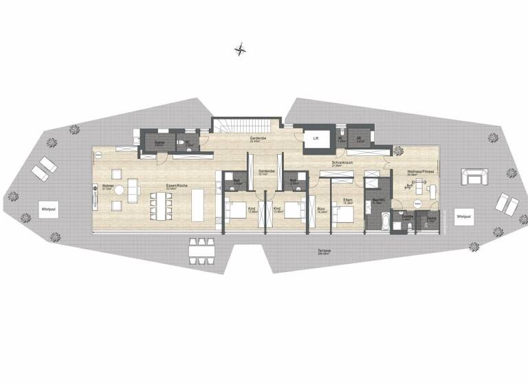 Penthouse zum Kauf 6 Zimmer 256,9 m²<br/>Wohnfläche Mühlau Kiefersfelden 83088
