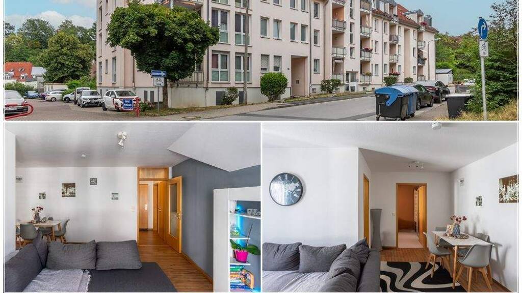 Wohnung zur Miete 430 € 2 Zimmer 53 m² 3. Geschoss Rimbachstraße 21 Suhl 98527