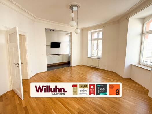 Wohnung zur Miete 860 € 2 Zimmer 70 m² 1. Geschoss frei ab 15.07.2026 Stötteritz Leipzig 04299