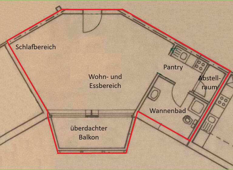 Studio zum Kauf 175.000 € 1 Zimmer 46,6 m² Garding 25836