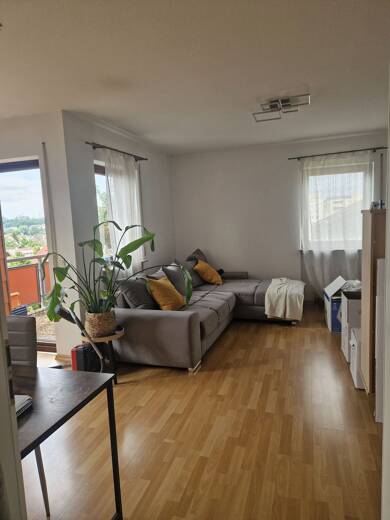 Wohnung zur Miete 580 € 1,5 Zimmer 45 m² 2. Geschoss frei ab sofort Hofherrnweiler Aalen 73434