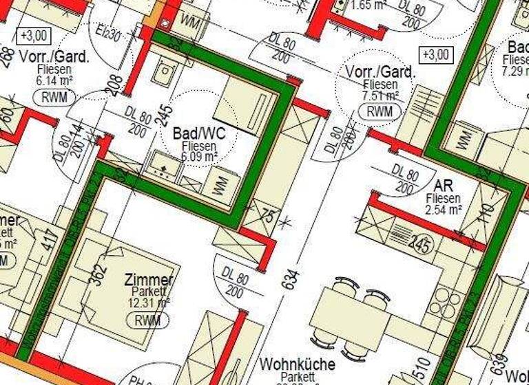 Wohnung zum Kauf - Erstbezug 219.990 € 2 Zimmer 55 m² 1. Geschoss Gratwein-Straßengel 8111