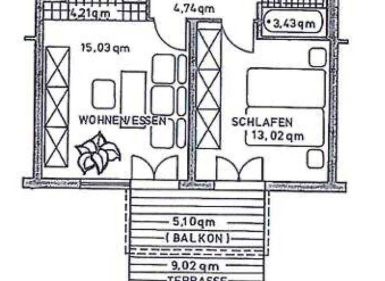 Wohnung zum Kauf 113.000 € 2 Zimmer 45 m² Seidnitz/Dobritz Dresden 01277