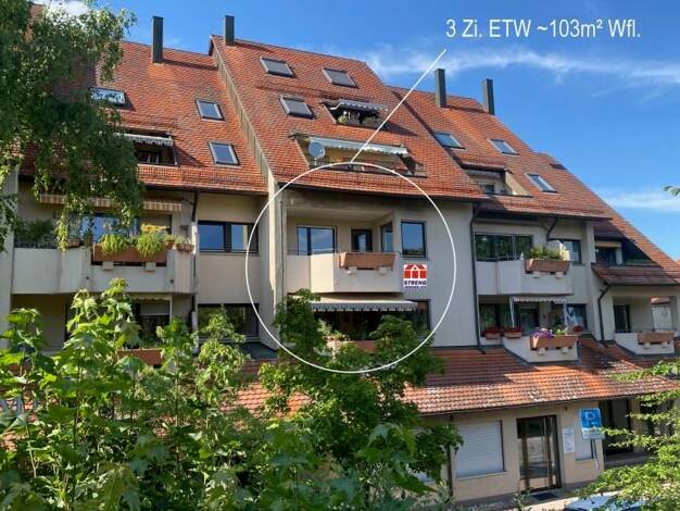 Wohnung zum Kauf 265.000 € 3 Zimmer 103,1 m² 2. Geschoss frei ab sofort Lauf links Lauf a d Pegnitz 91207