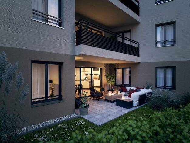 Wohnung zum Kauf - Neubau provisionsfrei 619.750 € 4 Zimmer 103,7 m² 2. Geschoss frei ab 28.02.2027 Schwabacher Straße 74-76 St Leonhard Nürnberg 90439