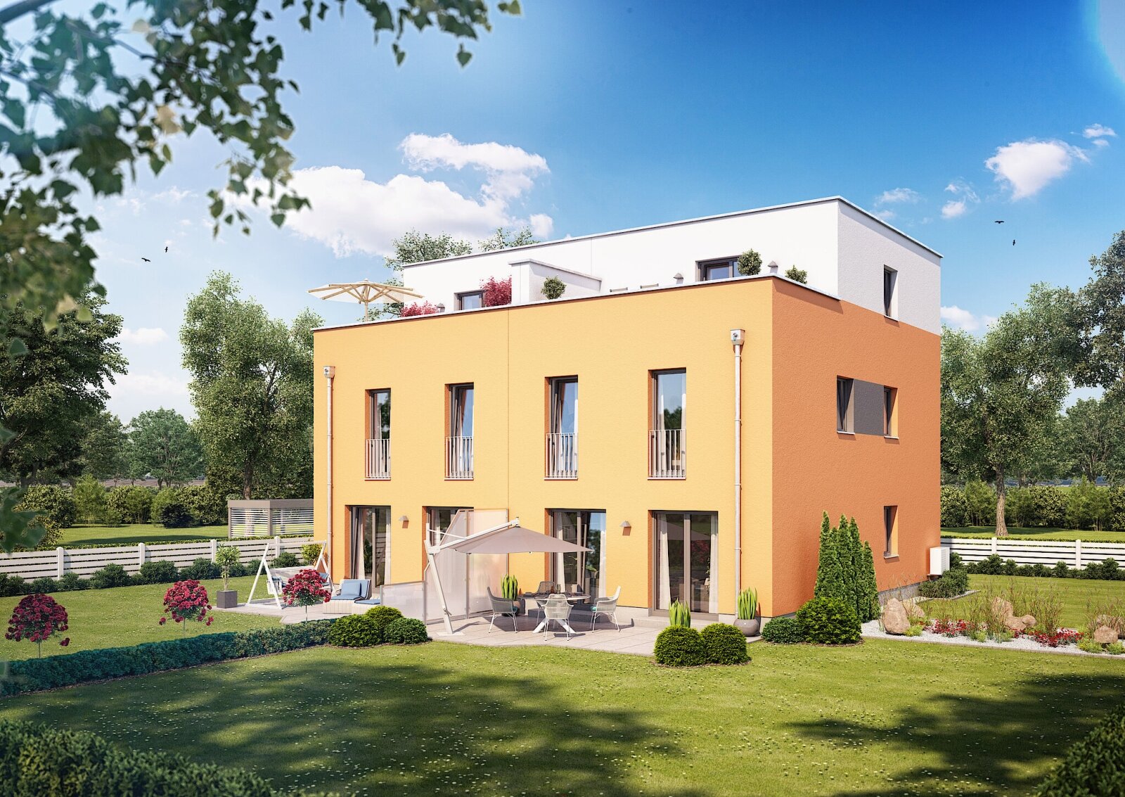 Doppelhaushälfte zum Kauf 1.185.756 € 6 Zimmer 176,1 m²<br/>Wohnfläche 438 m²<br/>Grundstück Lerchenfeld Freising 85356