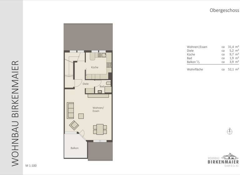 Maisonette zum Kauf 410.000 € 3,5 Zimmer 94,3 m²<br/>Wohnfläche 1.<br/>Geschoss Wernau 73249
