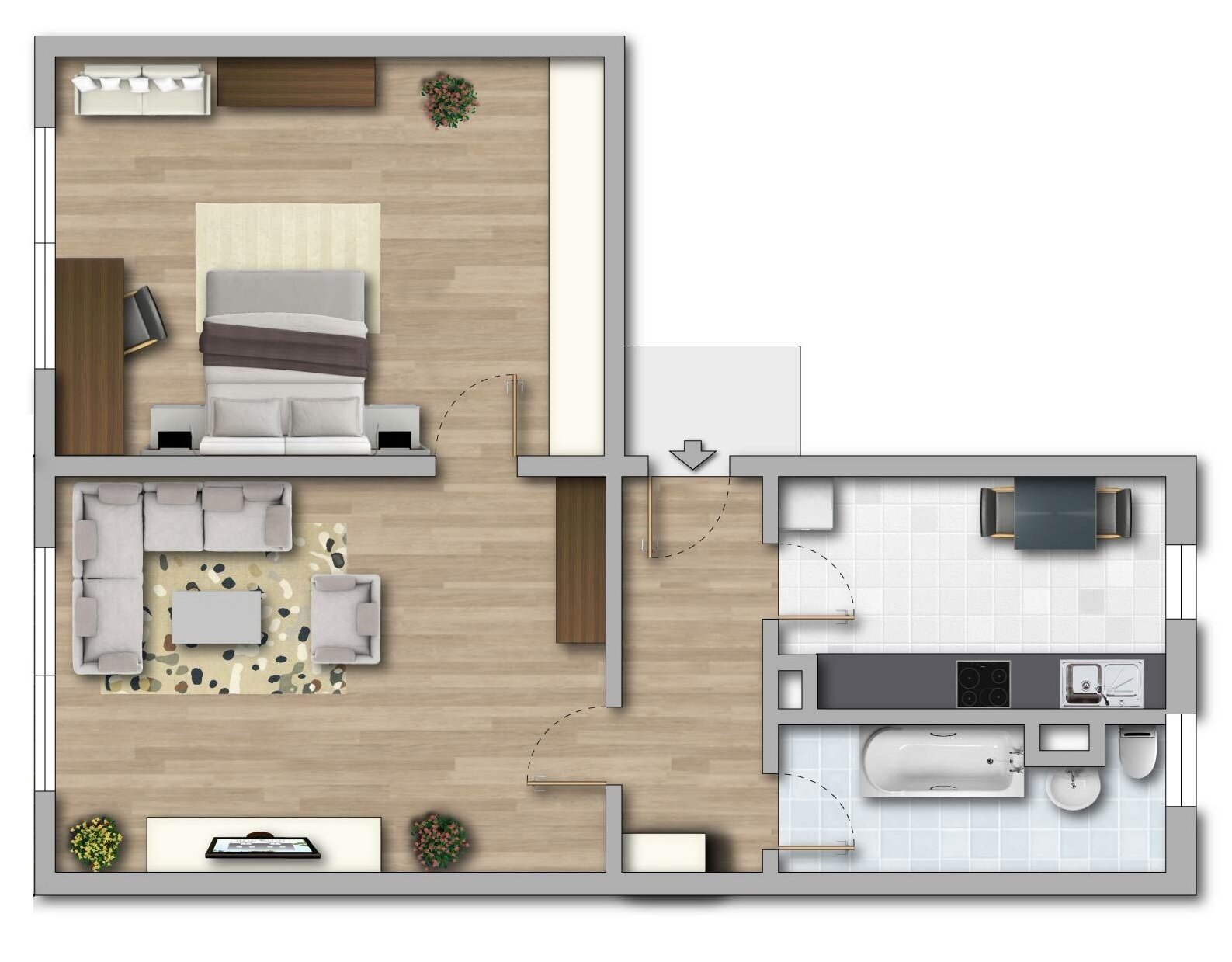 Wohnung zur Miete 290 € 2 Zimmer 46 m²<br/>Wohnfläche 3.<br/>Geschoss 01.02.2025<br/>Verfügbarkeit Ernst-Barlach-Straße 12 Bernburg Bernburg (Saale), Stadt 06406