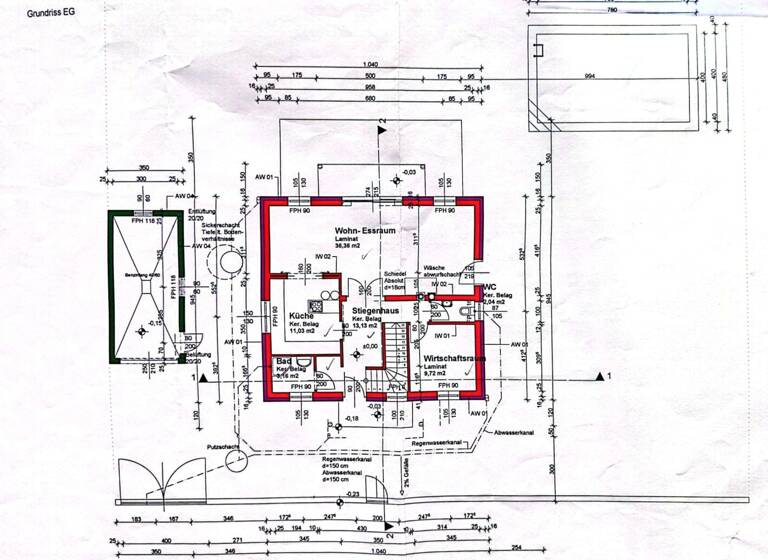 Einfamilienhaus zum Kauf 990.000 € 1 Zimmer 145 m² 705 m² Grundstück frei ab 01.09.2026 Würnitz 2112