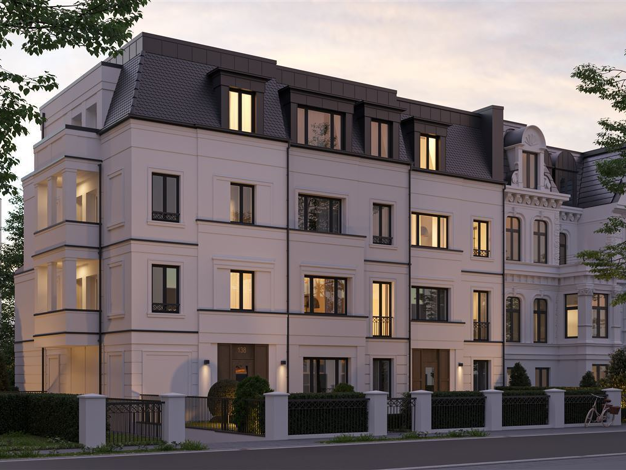 Wohnung zum Kauf - Neubau provisionsfrei 3.800.000 € 4 Zimmer 191,6 m² EG frei ab sofort Oberstraße 138-W1 Harvestehude Hamburg 20149