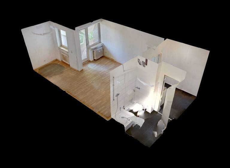 Studio zur Miete 278 € 1 Zimmer 29,2 m² 4. Geschoss frei ab 01.05.2026 Frankenthalstraße 8 Veltenhof Braunschweig 38112