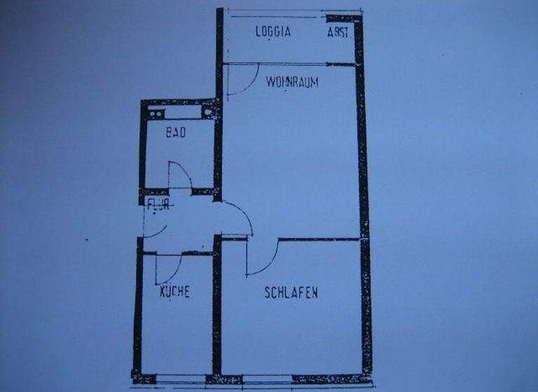 Wohnung zum Kauf 69.000 € 2 Zimmer 51 m² Geschoss 2/6 Lindenstr. Hochheide Duisburg 47198