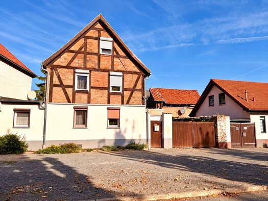 Haus zum Kauf 79.000 € 4 Zimmer 90 m² 990 m² Grundstück Badeborn Ballenstedt 06493