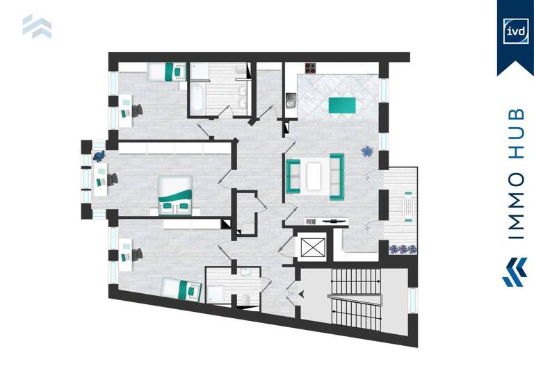 Wohnung zum Kauf 499.000 € 4 Zimmer 137 m² 2. Geschoss frei ab 01.03.2026 Altlindenau Leipzig 04177