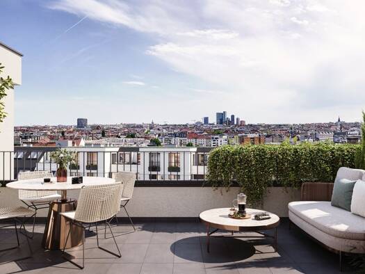 Wohnung zum Kauf - Erstbezug 389.000 € 2 Zimmer 43,9 m² 4. Geschoss Sechshauser Straße Wien 1150