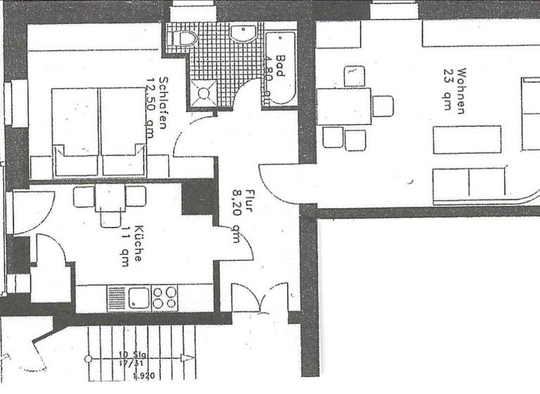 Wohnung zum Kauf 170.000 € 2 Zimmer 61,4 m² 1. Geschoss Alfred-Frank-Str. 2 Schleußig Leipzig 04229