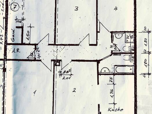 Wohnung zur Miete 1.300 € 4 Zimmer 137 m² Geschoss 2/5 frei ab 01.11.2026 Steinweg 4 Innenstadt Braunschweig 38100