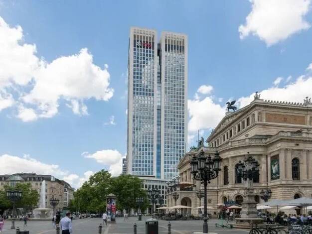 Bürofläche zur Miete provisionsfrei 1.129 € 50 m² Bürofläche teilbar von 10 m² bis 50 m² Bockenheimer Landstraße 2-4, 16. Etage Westend-Süd Frankfurt am Main 60306