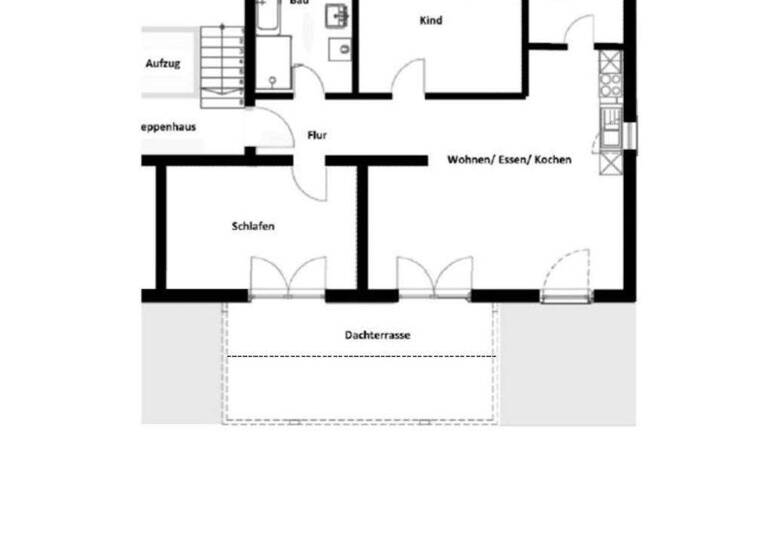 Penthouse zur Miete 970 € 3 Zimmer 92,4 m² frei ab 01.06.2026 Schlüchtern 36381