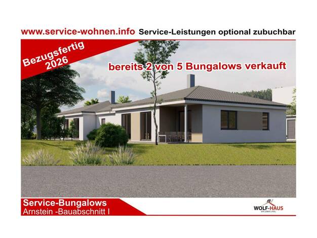 Bungalow zum Kauf provisionsfrei 474.095 € 3 Zimmer 124 m² 260 m² Grundstück frei ab sofort Heugrumbach Arnstein 97450