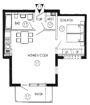 Wohnung zum Kauf provisionsfrei 160.000 € 2 Zimmer 53,5 m²<br/>Wohnfläche 3.<br/>Geschoss 01.01.2025<br/>Verfügbarkeit Birkenstraße 105 Borkwalde 14822