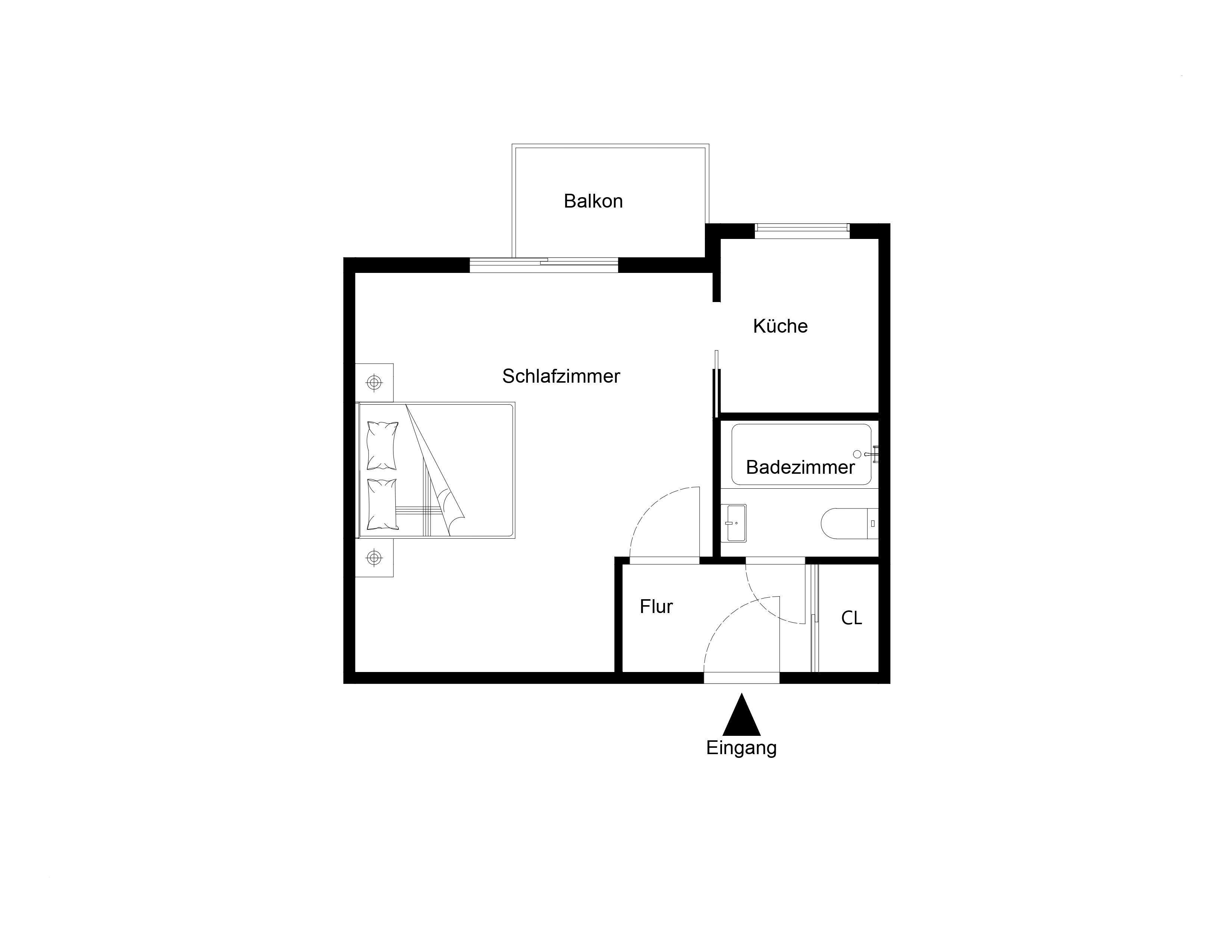 Wohnung zum Kauf 175.000 € 1 Zimmer 36 m²<br/>Wohnfläche 1.<br/>Geschoss Lichtenrade Berlin 12307