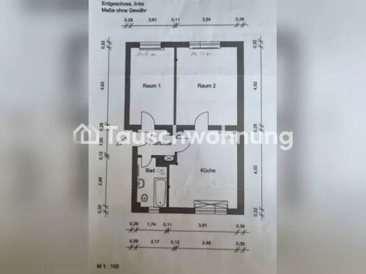 Wohnung zur Miete Tauschwohnung 550 € 2 Zimmer 53 m² Bickendorf Köln 50825