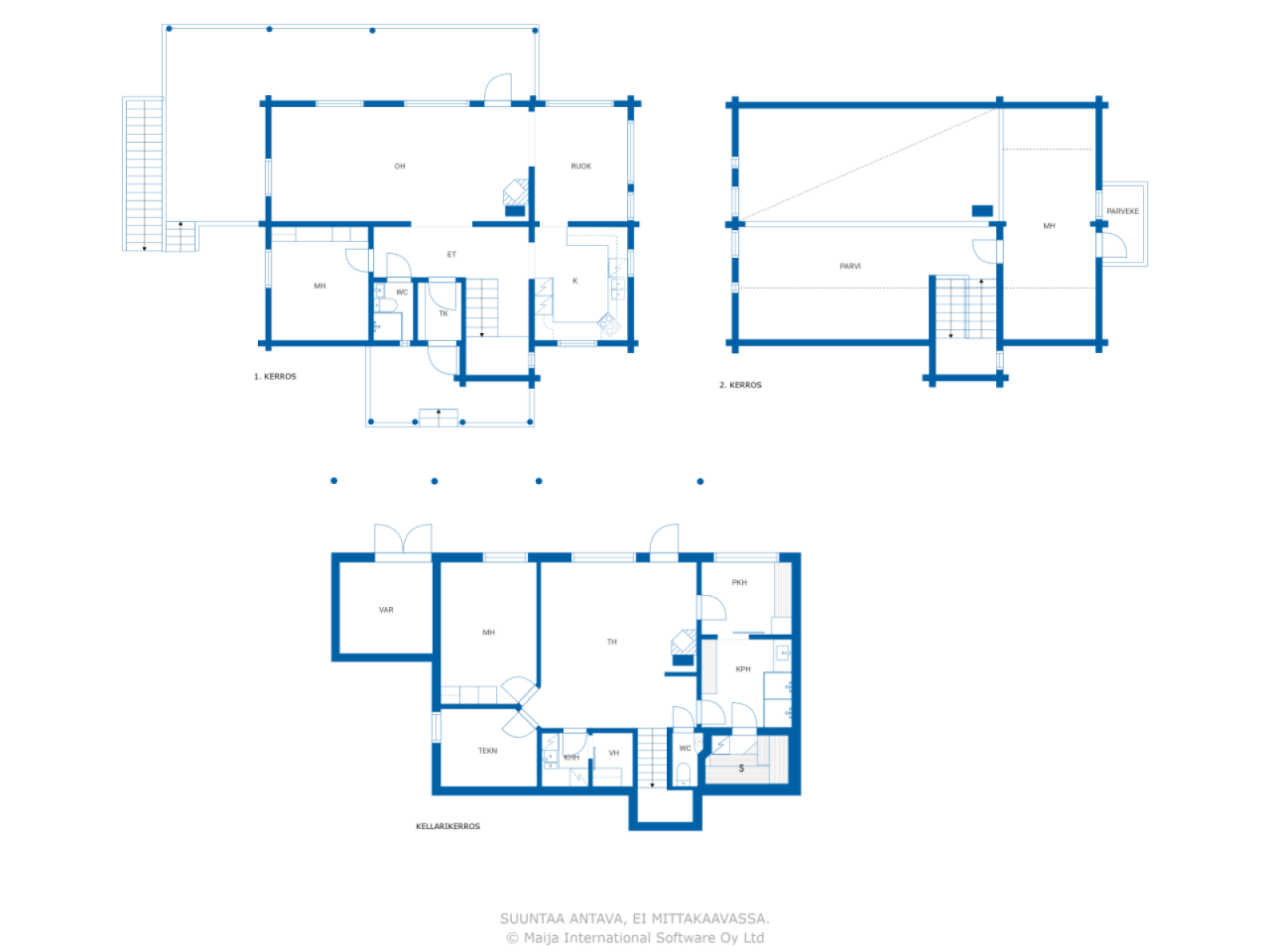 Villa zum Kauf 495.000 € 6 Zimmer 180,5 m²<br/>Wohnfläche 2.503 m²<br/>Grundstück Purolantie 19 Kittilä 99130