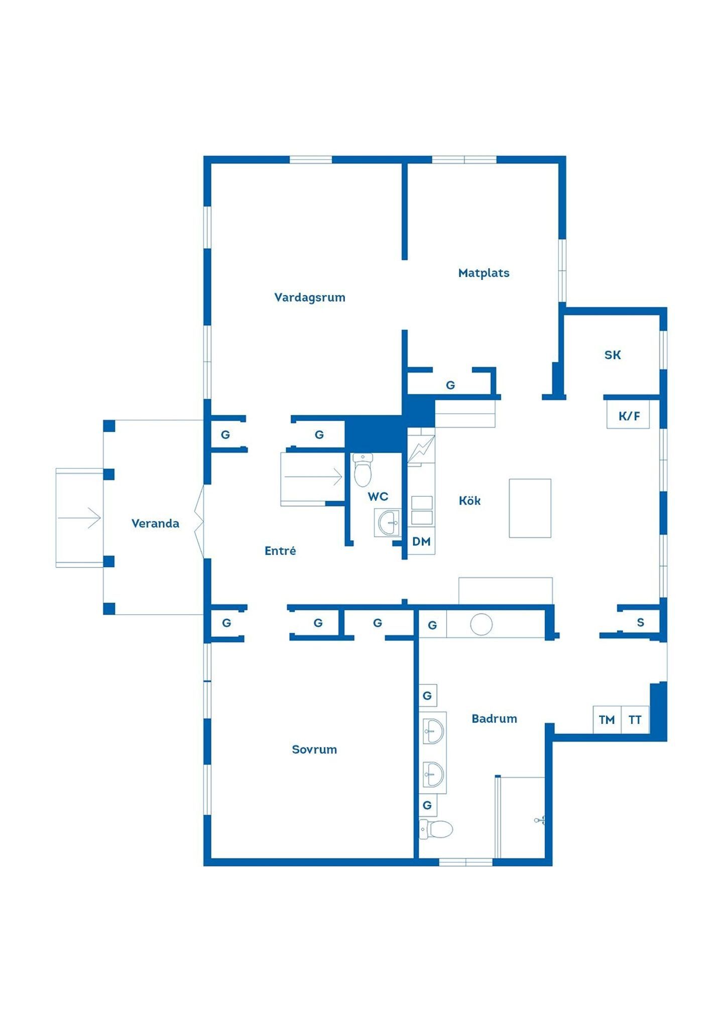 Einfamilienhaus zum Kauf 216.000 € 6 Zimmer 202 m²<br/>Wohnfläche 17.000 m²<br/>Grundstück Östra Ämtervik 