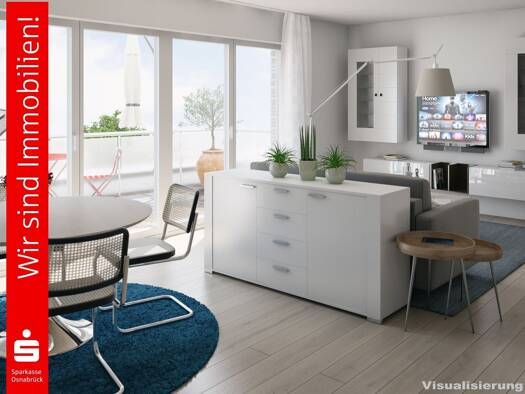 Wohnung zum Kauf - Erstbezug 260.500 € 2 Zimmer 62,4 m² Voxtrup Osnabrück 49086