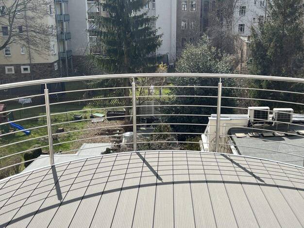 Terrassenwohnung zur Miete 980 € 4 Zimmer 103 m² 3. Geschoss Poststraße 10 Freiberg 09599