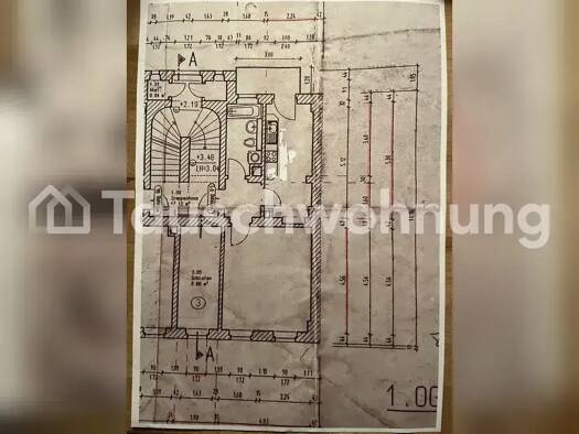 Wohnung zur Miete Tauschwohnung 420 € 2 Zimmer 50 m² 1. Geschoss Pieschen-Nord/Trachenberge Dresden 01127