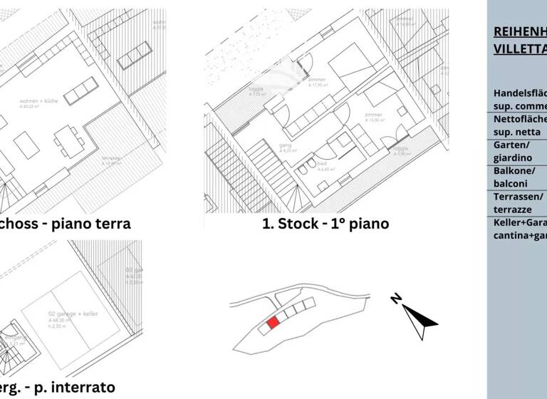 Doppelhaushälfte zum Kauf provisionsfrei 600.000 € Montan 39040