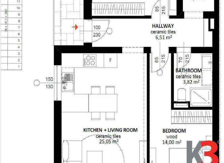 Wohnung zum Kauf 675.000 € 2 Zimmer 80 m² 1. Geschoss Dubrovnik 0