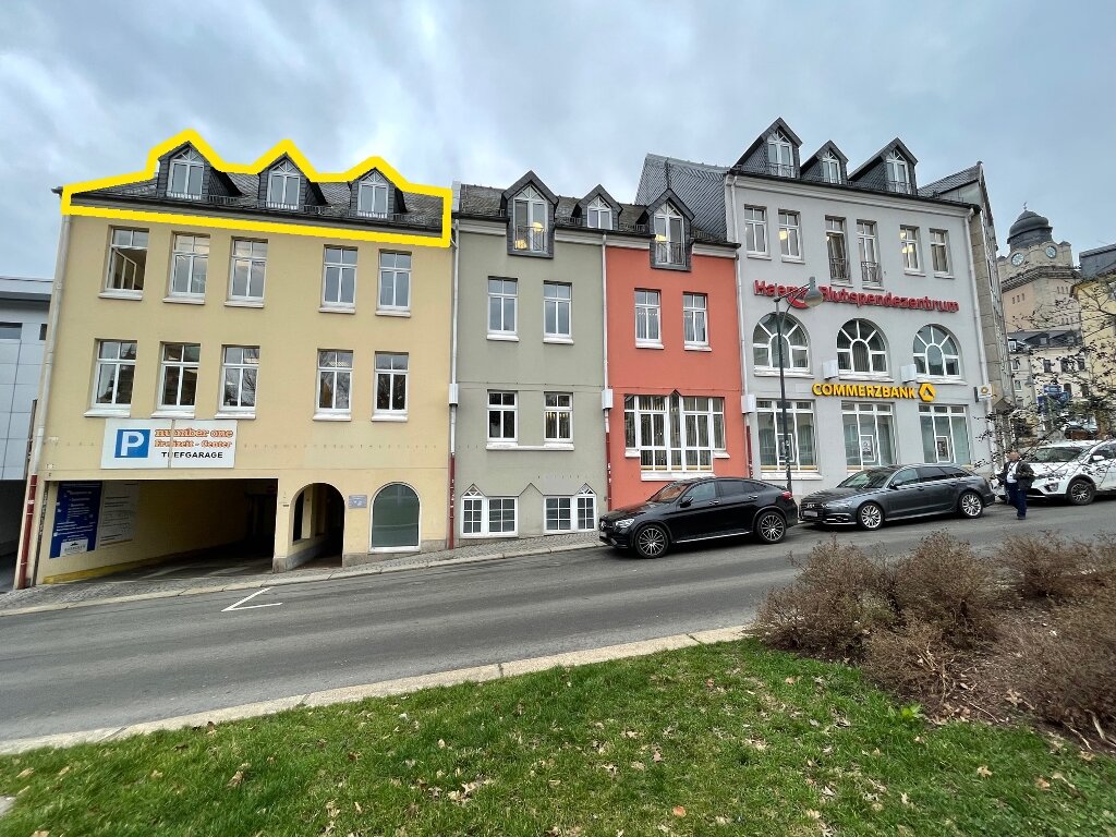 Bürofläche zur Miete 350 € 2 Zimmer 81,4 m²<br/>Bürofläche Oberer Steinweg 10 Altstadt Plauen 08523