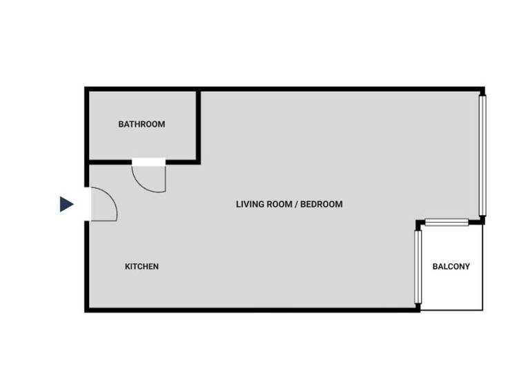 Wohnung zur Miete 930 € 1 Zimmer 33 m²<br/>Wohnfläche 7.<br/>Geschoss ab sofort<br/>Verfügbarkeit Yorckstraße 14 Kreuzberg Berlin 10965