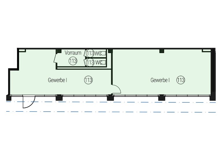 Büro zum Kauf provisionsfrei 3.600 € 86,9 m² Bürofläche Steinbühler Straße 4-6 Tafelhof Nürnberg 90443